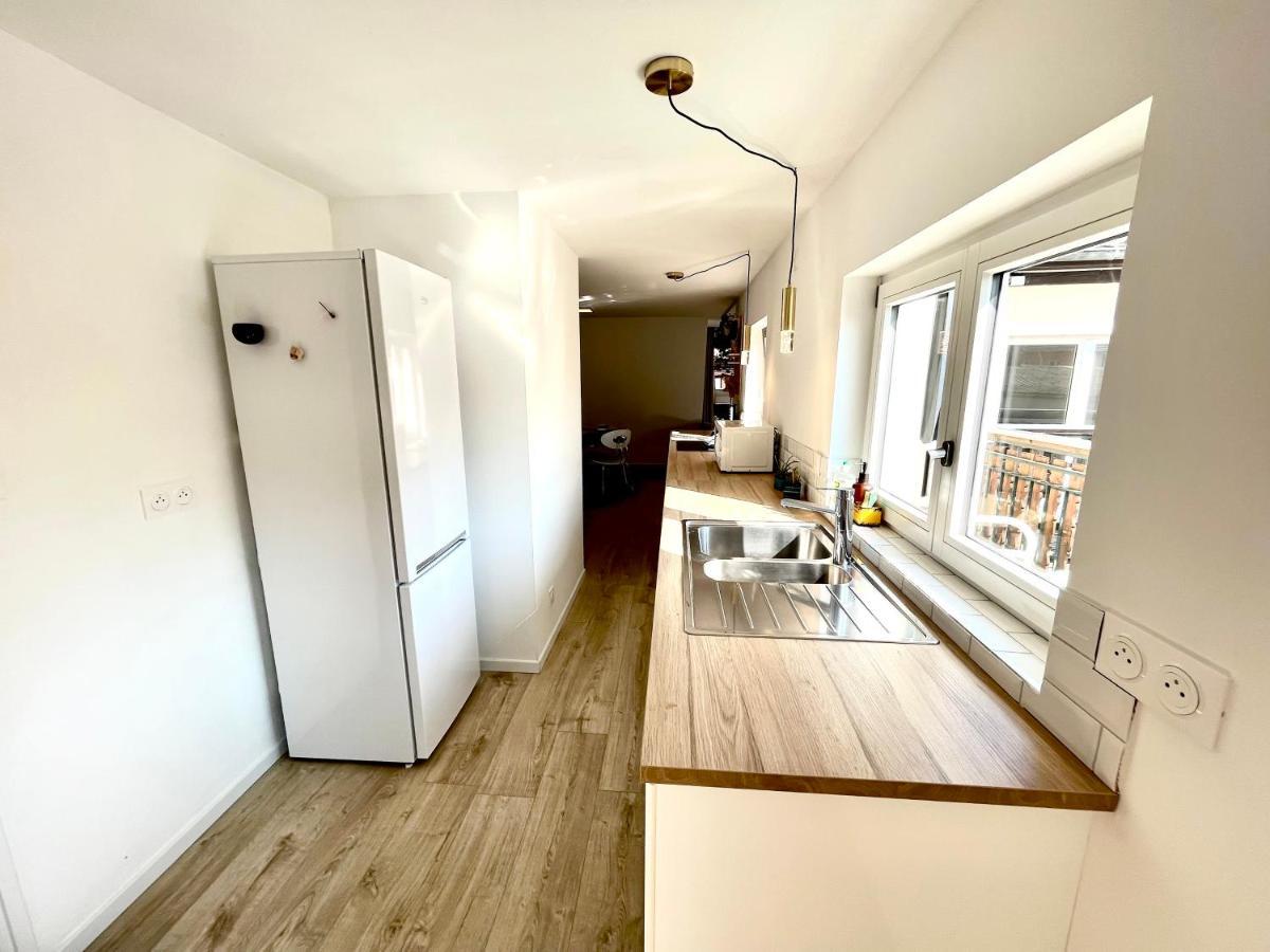Sous Les Toits Avec Garage Et Terrasse A Ribeauville Buitenkant foto